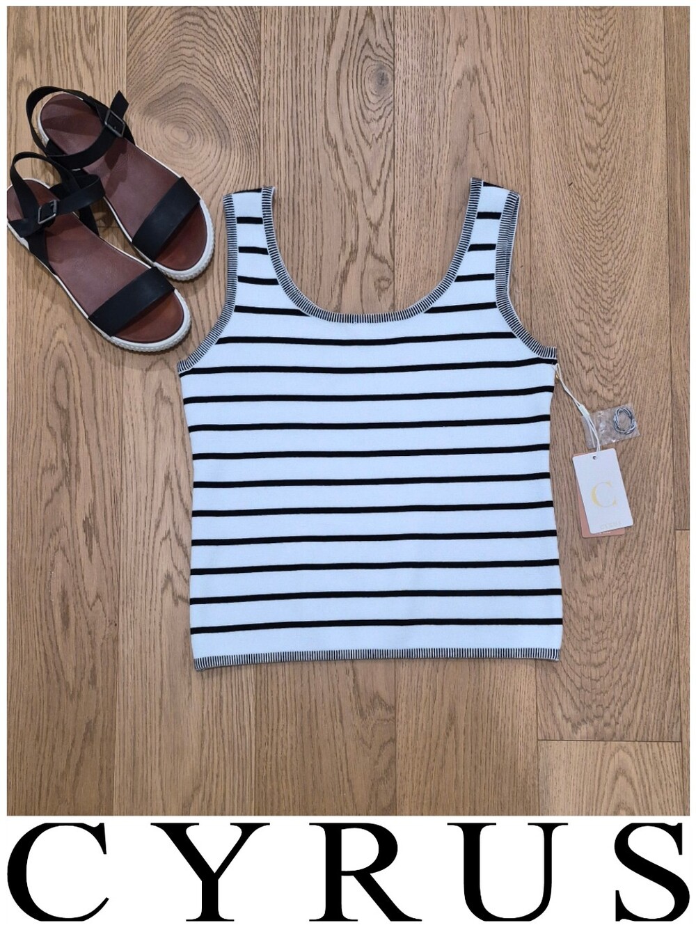 Striped Sweater Tank